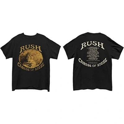 Image of Rush Mens Tshirt 2XL Caress Of Steel Black
