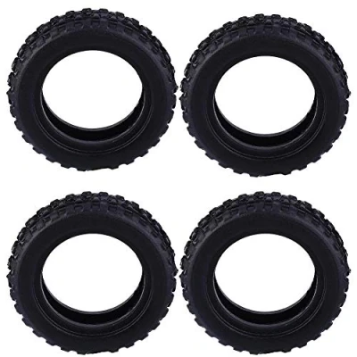 Image of Mootea RC Car Tyre, 4Pcs Plastic Wheel Tension Tyre Tire Remote Control Toy Accessory for Wltoys K979 K989