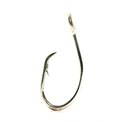Image of Mustad Classic 2 Extra Strong in Line Point Duratin Circle Fishing Hook For Heavy Tuna Fewer Deep Hooks Catch and Release, [Size 20/0,Pack 5]