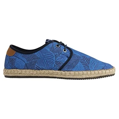 Image of Pepe Jeans Men&#039;s Tourist Tropic Blucher Shoes, Ocean, 9 UK