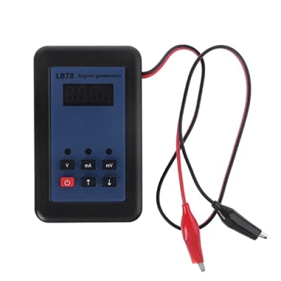 Image of IGASHI Rechargeable smart digital multimeter 4 20mA /0 10V/mV Current Voltage Signal Generator Source Calibrator Tester With Carry bag