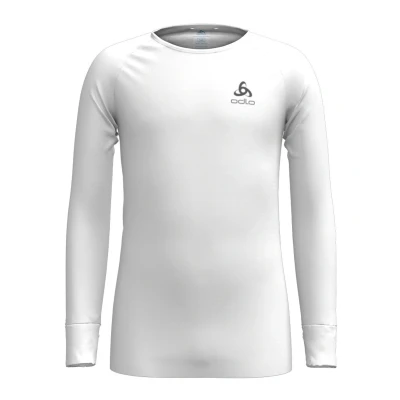 Image of Odlo Kids Functional Underwear Long Sleeve Shirt ACTIVE WARM ECO, white, 104
