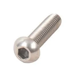 Image of 8mm Button Head Bolts / Screws (4 Pack) M8 x 20mm A2 Stainless Steel Socket Allen Key Dome Bolt Free UK Delivery