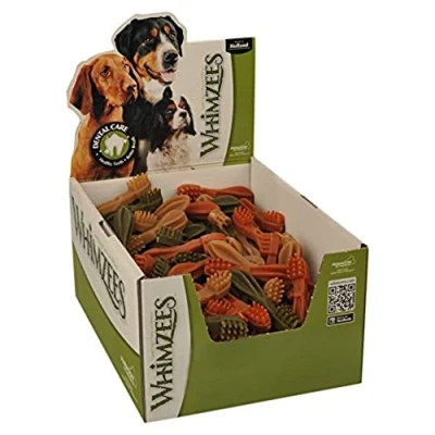 Image of Whimzees Natural Dental Dog Treats Toothbrush Star Medium, 1 x 75