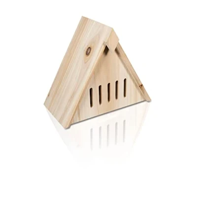 Image of St Helens Home and Garden Eco Friendly Wood Butterfly House Hotel For Butterflies Moths Weather Resistant
