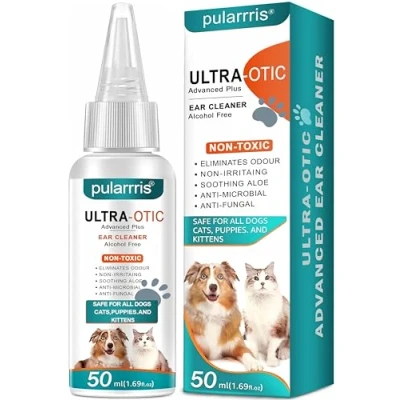 Image of ear cleaner for dogs Care provides relief yeast infection itching and odours first aid antiseptic drops is an antibacterial dog puppy,cats 50ml