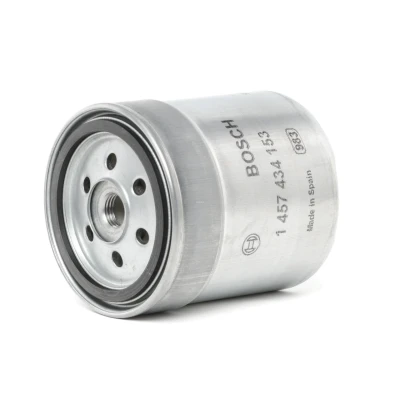 Image of 1457434153 Fuel Filter BOSCH 1 457 434 153 Spin on MERCEDES BENZ: W123 Saloon, S Class T1/TN Platform/Chassis