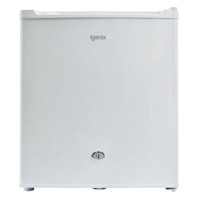 Image of Igenix IG3751 Table Top Mini Freezer with 33 Litre Capacity, 4* Rating, Ideal for Additional Space 1 Wire Shelf, Reversible and Lockable Door, White