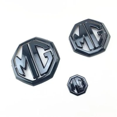 Image of Car Emblem Sticker, Body Badge Decal, Tuning Logo For MG 6 ZS,bla ck