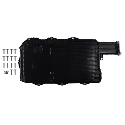 Image of 24118632189 Transmission Filter FEBI BILSTEIN 179308 with gasket/seal, oil drain plug filter, bolts/screws BMW: 7