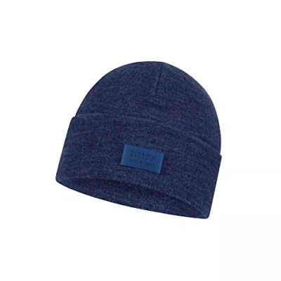 Image of Buff Unisex Khaki Merino Wool Fleece Hat, Brown, 6 5/8 7 EU