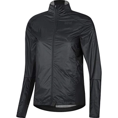 Image of GORE WEAR Women&#039;s Cycling Jacket Ambient, TEX INFINIUM, Black, 40