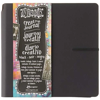 Image of Ranger Dylusions Creative Journal Square, Black