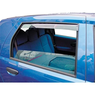 Image of Window Visors Master (rear) compatible with BMW 3 Series E46 sedan 1998 2005