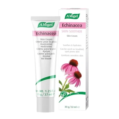 Image of A.Vogel Echinacea Cream Daily Face Moisturiser Suitable for Women &amp; Men with Sensitive, Troubled or Spot prone Skin 35g