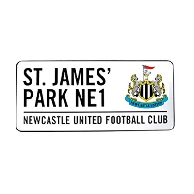 Image of Newcastle United FC Metal Street Sign