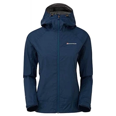 Image of Montane Moteriška StriukÄ— Nuo Lietaus Meteor Jacket Tamsiai mÄ—lyna (Deep Ink) L