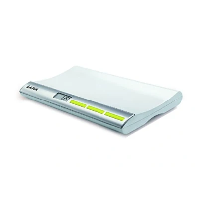 Image of LAICA Electronic Baby Scale, with Weight Lock Function, 20 g kg Capacity Silver