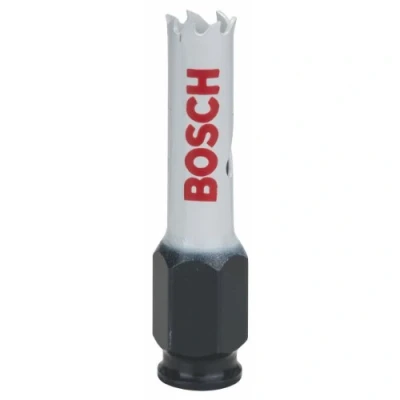 Image of BOSCH Bi Metal Hole Saw (for Wood and Metals, 8% Cobalt Alloy, Progressive Tooth Design, Ø 14 mm, Accessory Drills)
