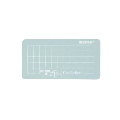 Image of Craftelier Mini Magic Mat® Self Healing Cutting Base for Minty Cut by and Evolution We R Ideal Use with Die Machines Size 12.5 x 6.5 0.3 cm Turquoise Colour