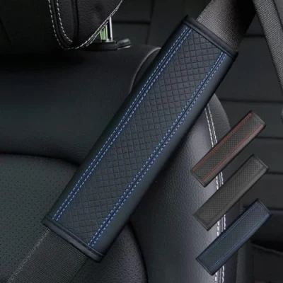 Image of HXLOOK 2Pcs Car Seat Belt Pad Cover,Nonslip Breathable Soft Auto Shoulder Pads Interior Accessories for R enault Arkana 2020 2024,F