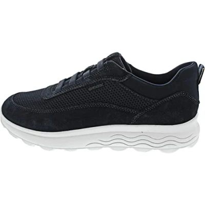 Image of Geox Men&#039;s Spherica U Sneakers, Navy 10, 9 UK