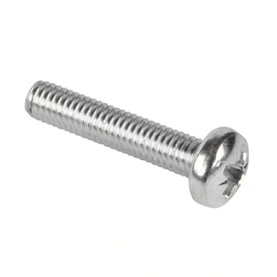 Image of Machine Screws/Bolts Zinc Plated (BZP) Pozi Pan Head Mch Screw M4 4mm x 20mm (Pack of 100)