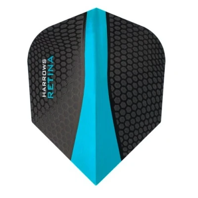 Image of Harrows Retina Dart Flights 5 Sets (15) 100 Micron Extra Strong Standard Blue