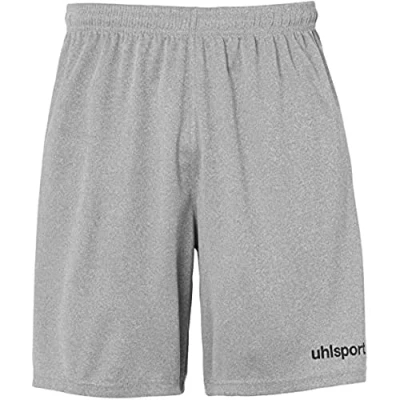 Image of uhlsport Center Basic Shorts Children&#039;s Dark Gray Melange/Black, 152