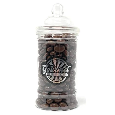 Image of Chocolate Raisins Victorian Gift Jar by The Gourmet Sweet Company