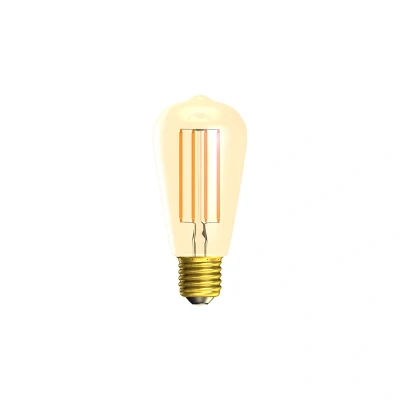 Image of Squirrel Cage Non Dimmable LED Vintage Bulb 3.3W E27 2200K Bell Lighting