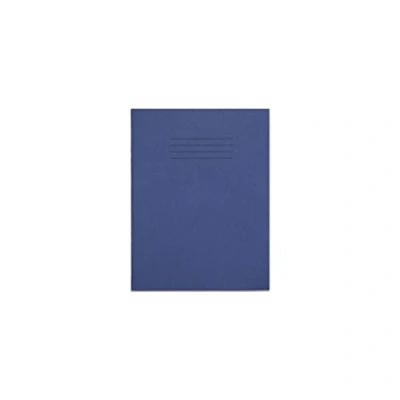 Image of Rhino A5+ Exercise Books, 80 Page/Blank Paper Notebook, 10 Pack, 9 x 7 Writing Book, Office &amp; School Stationery Supplies, Dark Blue