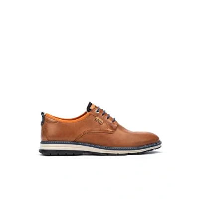 Image of Canet Calfskin Leather Men&#039;s Brogue Shoes
