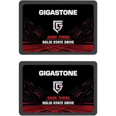 Image of Gigastone Enterprise SSD 2TB NAS Drive Cache (2 Pack) 24/7 Durable TLC High Endurance Business Server Data Center RAID Network Attached Storage Caching 2.5&quot; SATA Internal Solid State Hard Drives