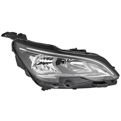 Image of 1616878080 Headlights VALEO ORIGINAL PART 046785 right HB3, H7 LED for hand traffic without motor headlamp levelling PEUGEOT: 5008 II
