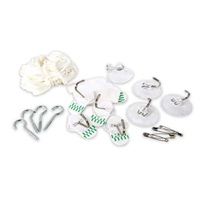 Image of Lifesystems Mosquito Net Spares Hanging Kit For All Nets,White/Grey