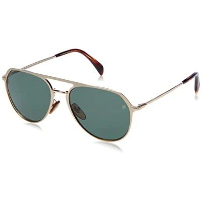 Image of David Beckham 7095GS Mens sunglasses Gold Metal One Size