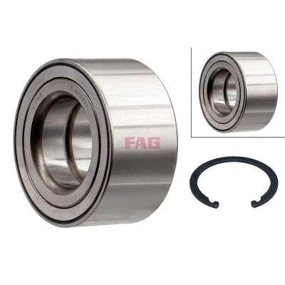 Image of 30818024, 30818024WB Wheel bearing kit FAG 713 6601 30 Photo corresponds to scope of supply 75mm VOLVO: S40 I, V40 Estate
