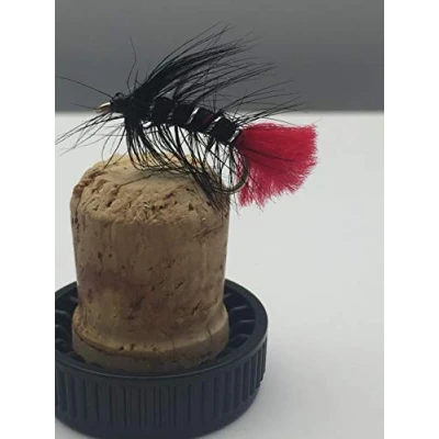 Image of BestCity Fly Fishing PRIME COLLECTION BLACK ZULU Wet pack Size 10 of 12 trout flies