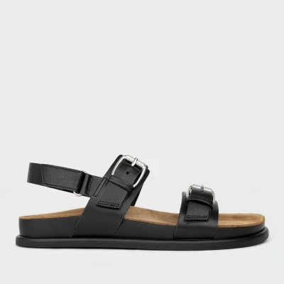 Image of Vagabond Effie Platform sandals, Women&#039;s, Size: 6, Black Leather