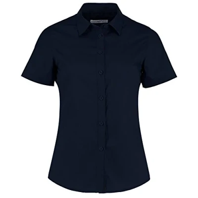 Image of Kustom Kit KK241 women&#039;s Shirt in Blue