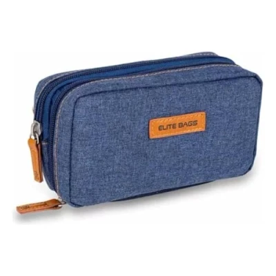 Image of Diabetic&#039;s Elite Bags Isothermal Bag for Diabetics, Insulin Pens and Glycometers, Colour: Dark Denim