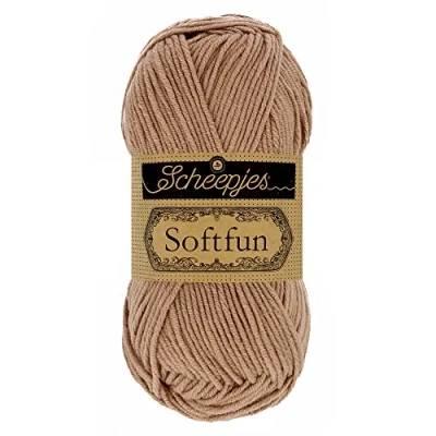 Image of Scheepjes Softfun 2470 Soft Mauve Yarn 10x50g