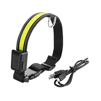 Image of Dog CollarIncreased Safety Light Up Collar Rechargeable Led Comfortable Illuminated Collars Flashing for Dark