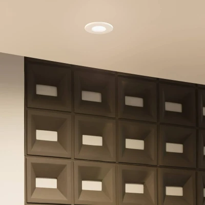 Image of Arcchio Elmon LED recessed light, IP65, white