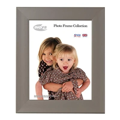 Image of Inov8 Framing British Made Photo Frame Value Dark Grey 8x6