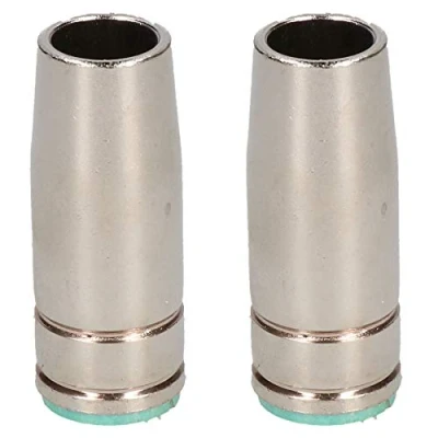 Image of 2PK Conical Nozzle Shroud Binzel Style Welding Welder MIG MB25 Gas Push On