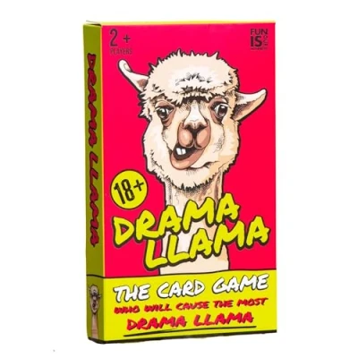 Image of Boxer Gifts Drama Llama 18+ Card Game to Cause Fun NSFW Birthday Gift For Friends