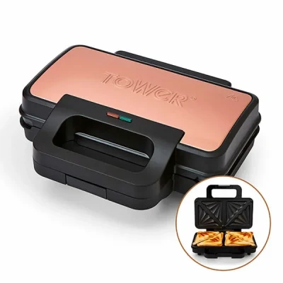 Image of Tower Cavaletto Sandwich Maker Black
