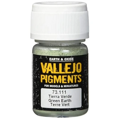 Image of Vallejo 30 ml Pigments Green Earth